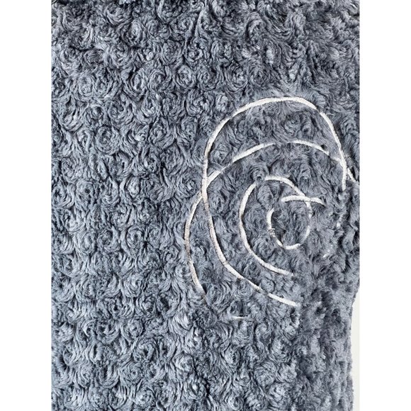 CoVelo Womens Blue Gray Sherpa Vest Plush Faux Fur Pockets Snap Front size 6 - Picture 6 of 12